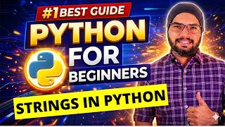 #19 Strings in Python | Python Tutorials For Beginners