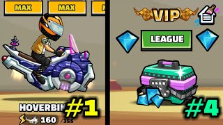 HOVER BIKE & 7 NEW FEATURES IN HCR2 1.60.2 UPDATE 😍 Hill Climb Racing 2
