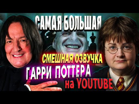 ГАРРИ ПОТТЕР — ОГРОМНАЯ СМЕШНАЯ ОЗВУЧКА! /Переозвучка, пародия/