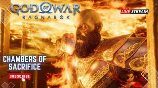 God Of War RAGNAROK Valhalla Gameplay PS5 LIVESTREAM -  Sacrifice Chamber | New DLC