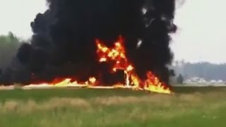 Caught on cam: Fiery highway collision in Fort McMurray