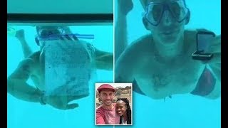 Man Drowns After Proposing To Girlfriend Underwater!