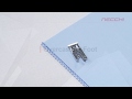 NECCHI Sewing Machine Accessories Tutorial: Overcasting Foot