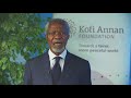 Kofi Annan, former UN Secretary General, on the ICC Rome Statute at 20