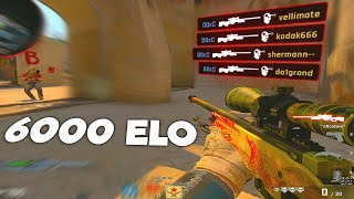 I PLAYED SOLO FACEIT IN 6000 ELO