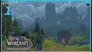 Let's Play World of Warcraft Dragonflight - Human Mage Part 1 - Relaxing Levelin