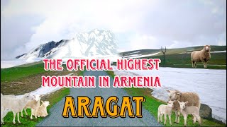 MOUNTAIN ARAGATS IS THE OFFICIAL HIGHEST MOUNTAIN IN ARMENIA #armenia #armenian