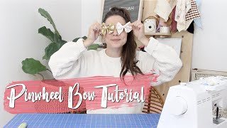 Easy Pinwheel Bow Sewing Tutorial | DIY