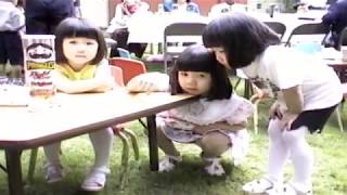 1996年6月22日　ゆりの卒園式の後で