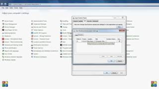 How to set and increase java heap size on Windows 7