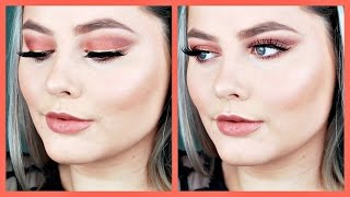 FULL FACE USING ONLY MY LEAST USED MAKEUP CHALLENGE! - Sanne Skar