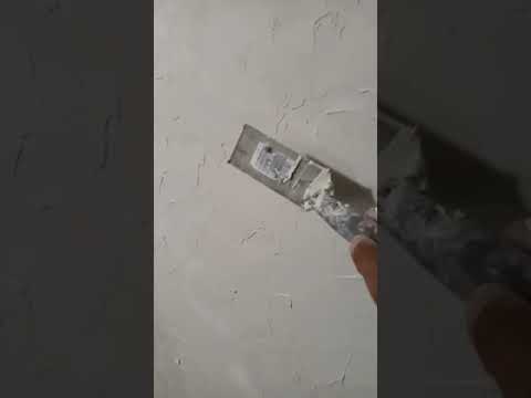 How do you look for stucco on drywall?