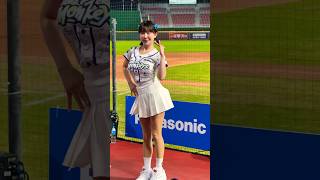 Rakuten Girls Mika蜜卡登太可愛 初登場 韓風應援 KKBOX 動紫趴 #台湾チアリーデ #樂天女孩 240609