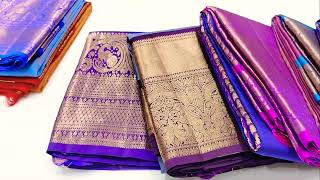 @#RKCollections lo అదిరిపోయే Letest Kanchi Pattu Sarees #rkcollections #madhavisomacreations