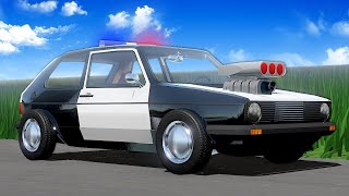 I Built the FASTEST POLICE CAR in the Long Drive!