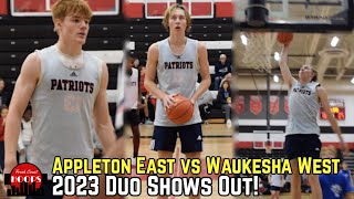 Best Frontcourt In Wisconsin?! Appleton East Shows Out vs Waukesha West