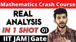 Real Analysis in one shot Part-1 | All concepts and examples