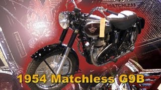 Clymer Manuals Matchless GB9 Motorcycle Walk Around Video G9 AJS Model 20