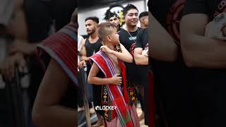 Representing MANIPUR. Young MMA fighter Korouhenba Urungpurel wearing Manipur Colors 🔥