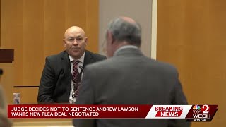 Ex-deputy withdraws plea after judge halts sentencing in fatal shooting case