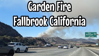 Garden Fire Fallbrook California November 8, 2024