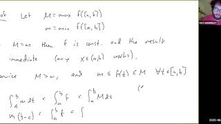 Lecture 25.5 - The Intermediate Value Theorem for Integrals