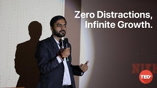 Zero Distractions, Infinite Growth | Nikhil Parmar | TEDxSVIT Vasad