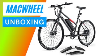 Macwheel Electric Bike Macmission 100 Unboxing - Filmed in 4K