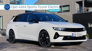 Test av Opel Astra Sports Tourer Electric - hvor ble rekkevidden av?