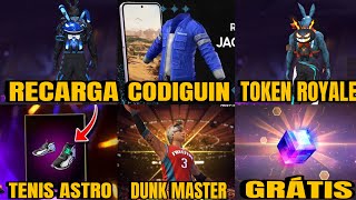 MOCHILAS DO COELHÃO CHEGANDO AO FREE FIRE?-JAQUETA SAMSUNG,TENIS ASTRO,DUNK MASTER,CUBO MÁGICO!!