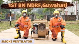 ventilator air tube motor tutorial |NDRF|1ST BN NDRF |rescue के समय NDRF operation demonstration |