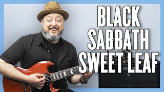 Black Sabbath Sweet Leaf Guitar Lesson + Tutorial