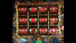 【CR牙狼-金色になれ-】GARO'Sスロットル オール「GARO」文字疑似連から赤文字電光掲示板 全リールテンパイ アンドラガオリーチ【CRガロ-金色になれ- 】