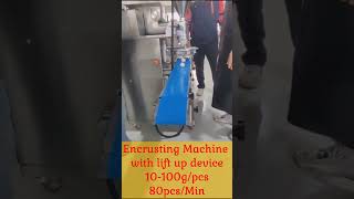 Encrusting/filling Machine with liftup device