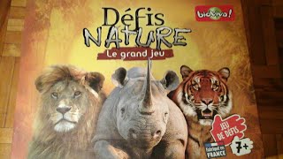 Partie 1 défi nature le grand jeu ! (présentation et explication)