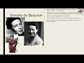 de Beauvoir: The Ethics of Ambiguity Lecture pt  I