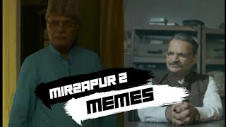DaDa tyagi and Chacha || mirzapur 2 comedy scene and memes || adarcasm