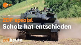 Entscheidung zu Leopard-Panzern: Zeitpunkt sorgt auch für Verstimmung | ZDF spezial