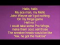 MACKLEMORE & RYAN LEWIS - THRIFT SHOP FEAT. WANZ  - LYRICS