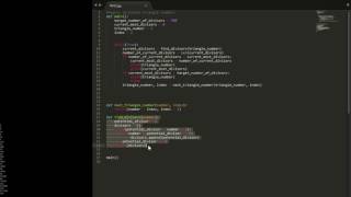 Python Beginner tutorial series using project Euler #12 - Highly divisible triangle numbers
