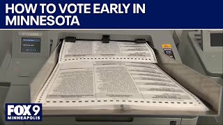 Early voting begins in MN: What you need to know