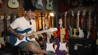 REVIEW PRS SE SILVERSKY JOHN MAYER MAPLE NECK