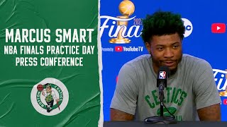 Marcus Smart Practice Day Media Availability | NBA Finals | Boston Celtics vs. Golden State Warriors