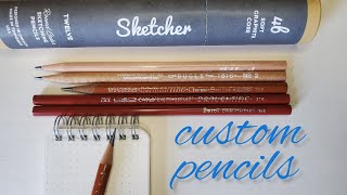 Custom Sketcher 4B Pencil, Manufactured by Musgrave