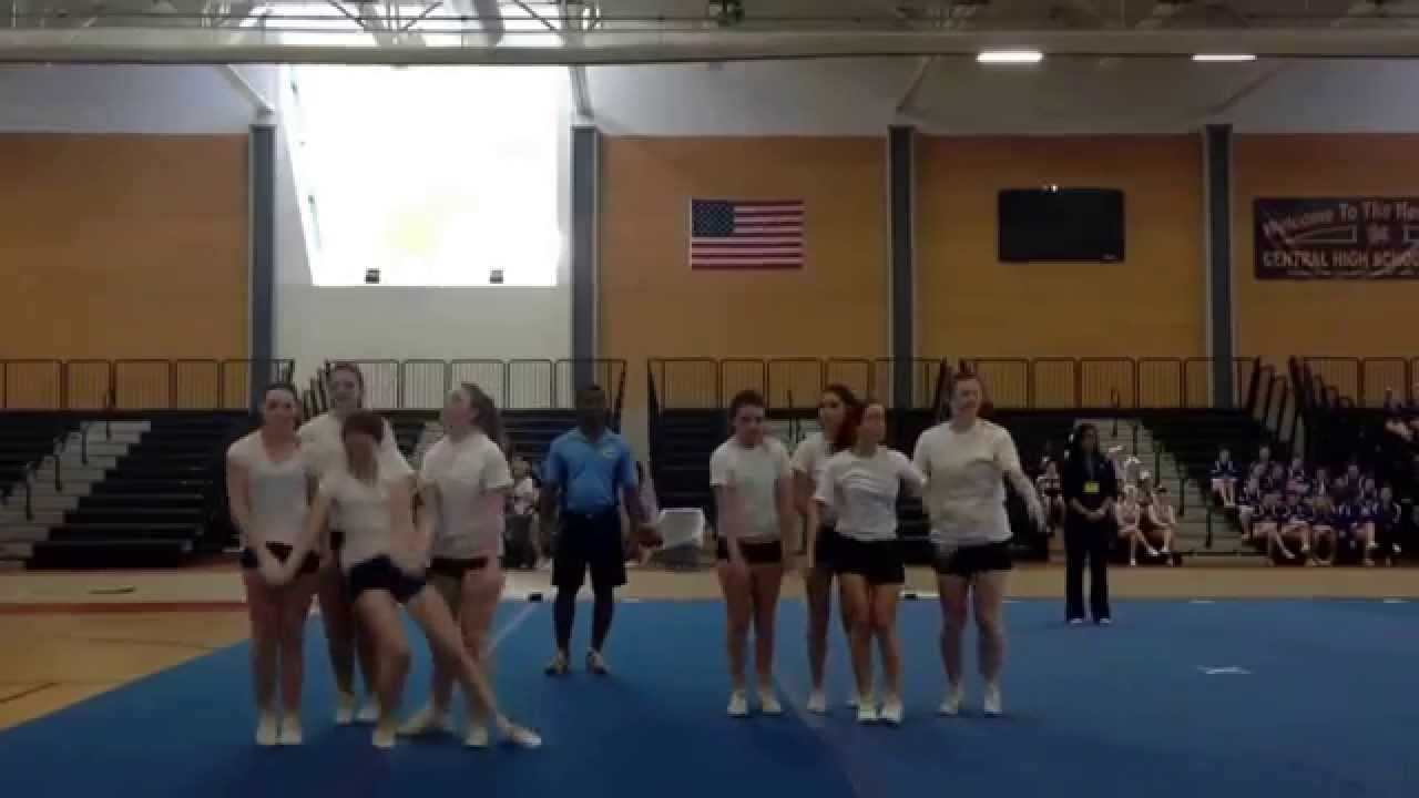 Cheerleading STUNT Demo- Level 2 - YouTube