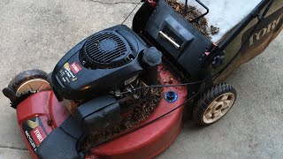 Another Kohler -  Abused Toro part 1 hack for carburetor, new pull cord , will it run?