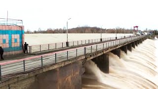 Уровень воды в Сергеевском водохранилище превысил все максимальные отметки