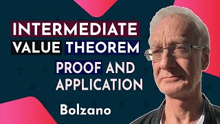 Intermediate Value Theorem Proof and Application, Bolzano's theorem