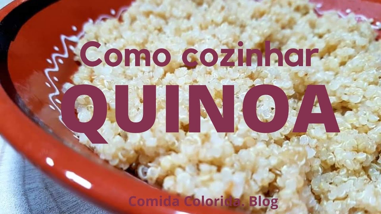 Como Cozinhar QUINOA (UM SUPER ALIMENTO) - Simples E Fácil! - YouTube