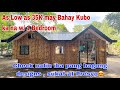 Bagong Design ng mga kubo at Sa Halagang 35k makakabili ka na ng may 1 Bedroom / Legit kubo Maker